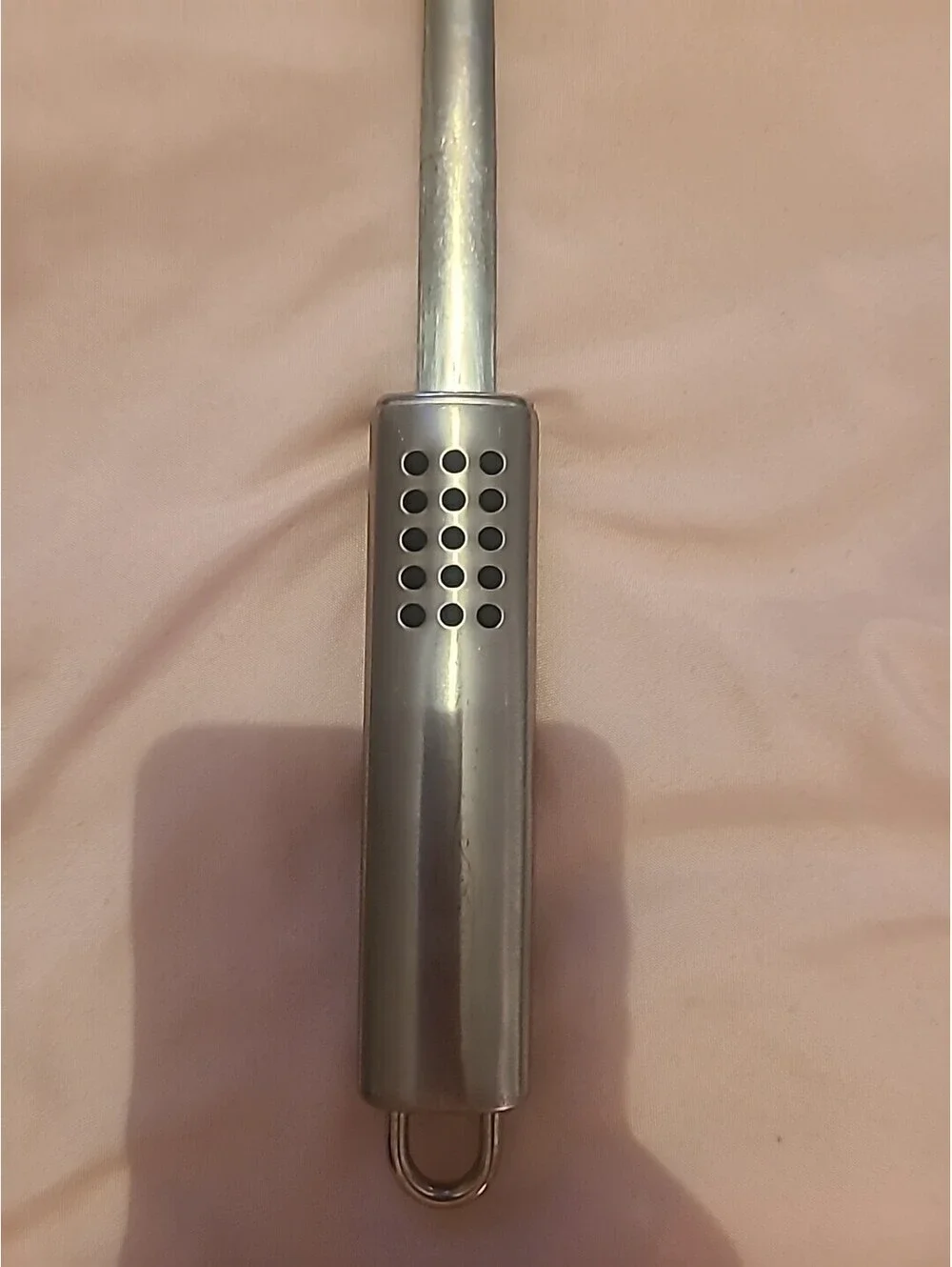 Inox Edelstahl Rostfrei Stainless 18/10 Slotted Skimmer Strainer Spoon 13” Tool